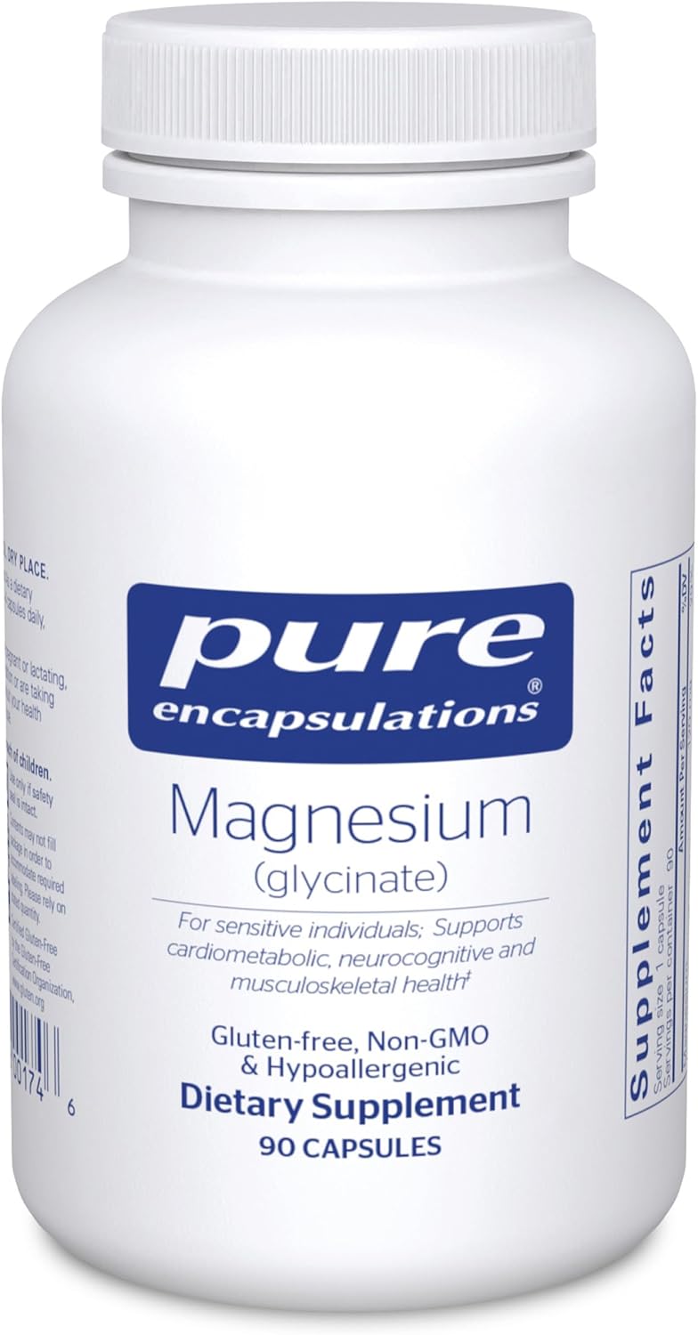 Pure Encapsulations Magnesium Glycinate, 90 capsules